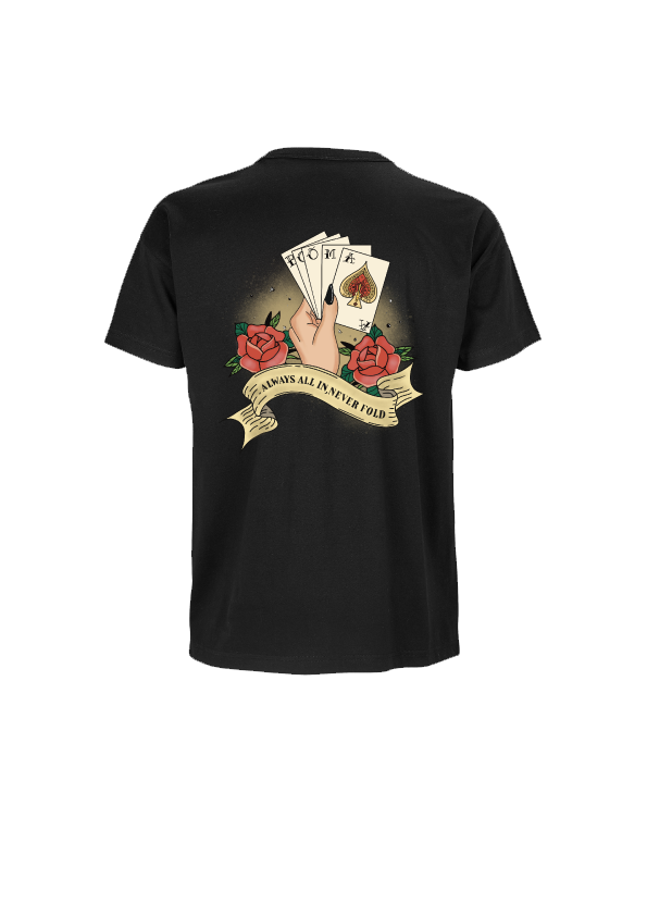 Camiseta Oversize Allin · Poker