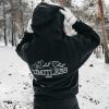 Sudadera Oversize 100% Algodón WHITE - BLACK - Imagen 6