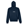 Sudadera Oversize 100% Algodón WHITE - NAVY BLUE - Imagen 3