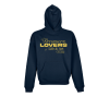 Sudadera Oversize 100% Algodón GOLD - NAVY BLUE