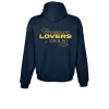 Sudadera Oversize 100% Algodón GOLD - NAVY BLUE - Imagen 2