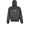 Sudadera Oversize 100% Algodón WHITE - IRON GREY - Imagen 3
