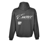 Sudadera Oversize 100% Algodón WHITE - IRON GREY - Imagen 2