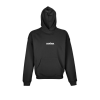 Sudadera Oversize 100% Algodón WHITE - BLACK - Imagen 3