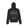 Sudadera Oversize 100% Algodón WHITE - BLACK