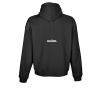 Sudadera Oversize 100% Algodón WHITE - BLACK - Imagen 4