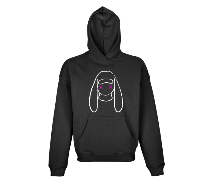 Sudadera Oversize 100% Algodón BLACK